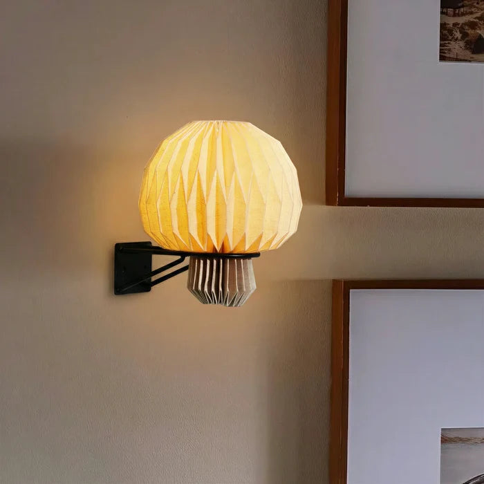Expobazaar Amber Sconce Origami Wall Lamp