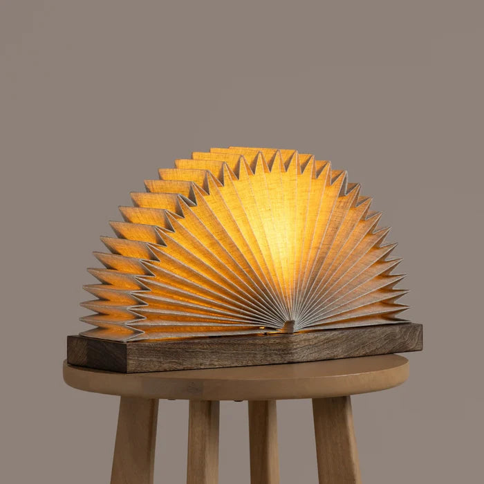 Expobazaar Linen Book Table Lamp