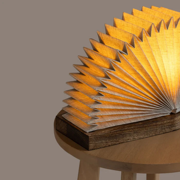Expobazaar Linen Book Table Lamp
