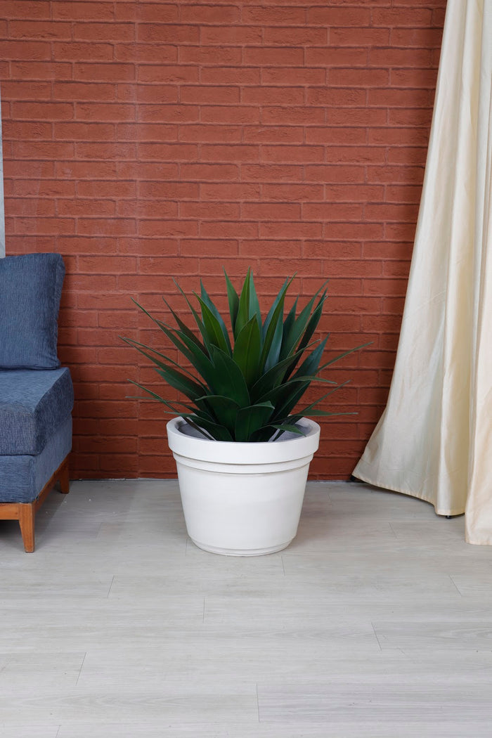 Expobazaar Modern Speckled Grey Large Planter