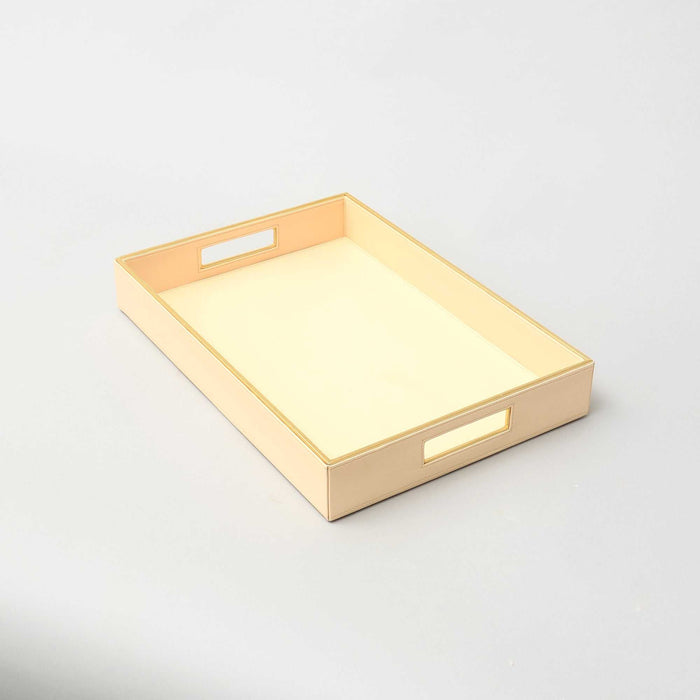 Expobazaar Rectangular Tray with Sleek Design for Serving or Displaying Items