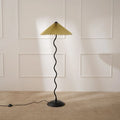 Expobazaar Wavy Floor Lamp Olive Green