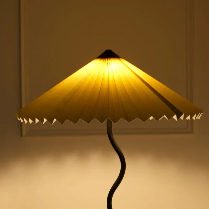 Expobazaar Wavy Floor Lamp Olive Green
