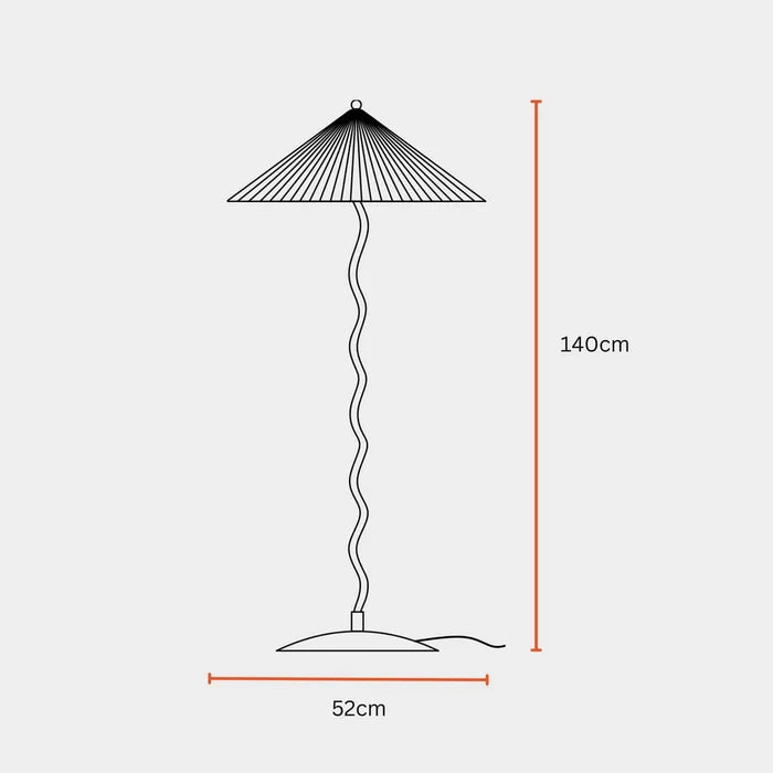 Expobazaar Wavy Floor Lamp
