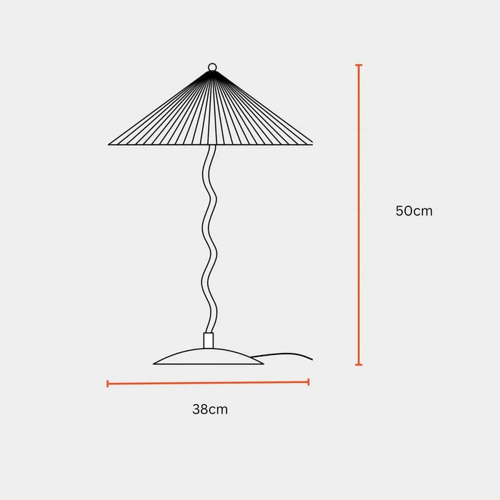 Expobazaar Wavy Table Lamp
