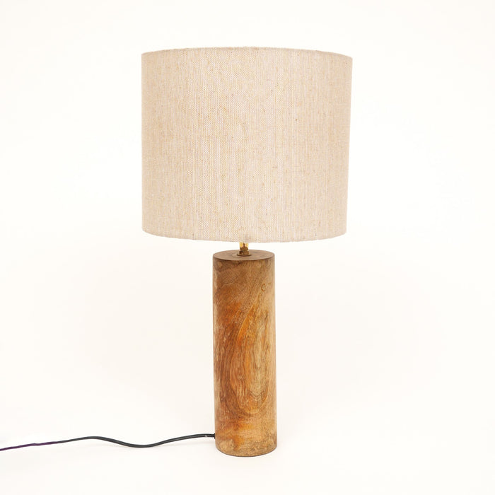 Wooden Table Lamp for Living Room & Bedroom view 2