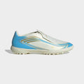 adidas F50 Messi League Turf Football Shoes| Ivory/ Ice Blue | Men's
