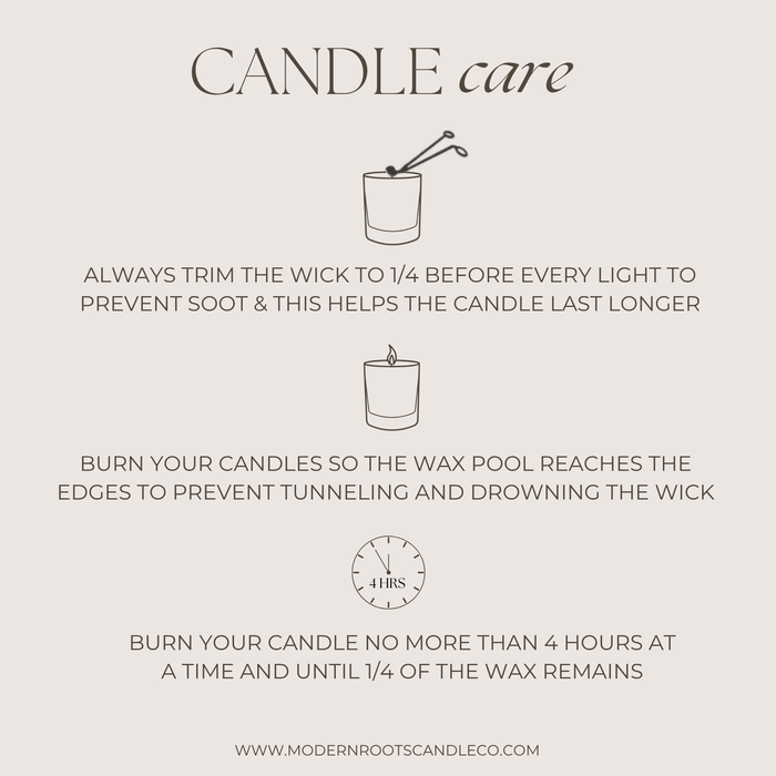 Faith | Lily & Bergamot | 9 oz. Clear Jar Soy Candle