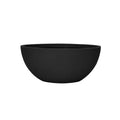 Curbside Flat Bottom Bowl Plastic Planter - 15.5 in x 15.5 in x 6.5 in - Black - Black,15.5 in x 15.5 in x 6.5 in