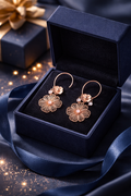 Flora Ear Cuff: Bold and Delicate Floral Design