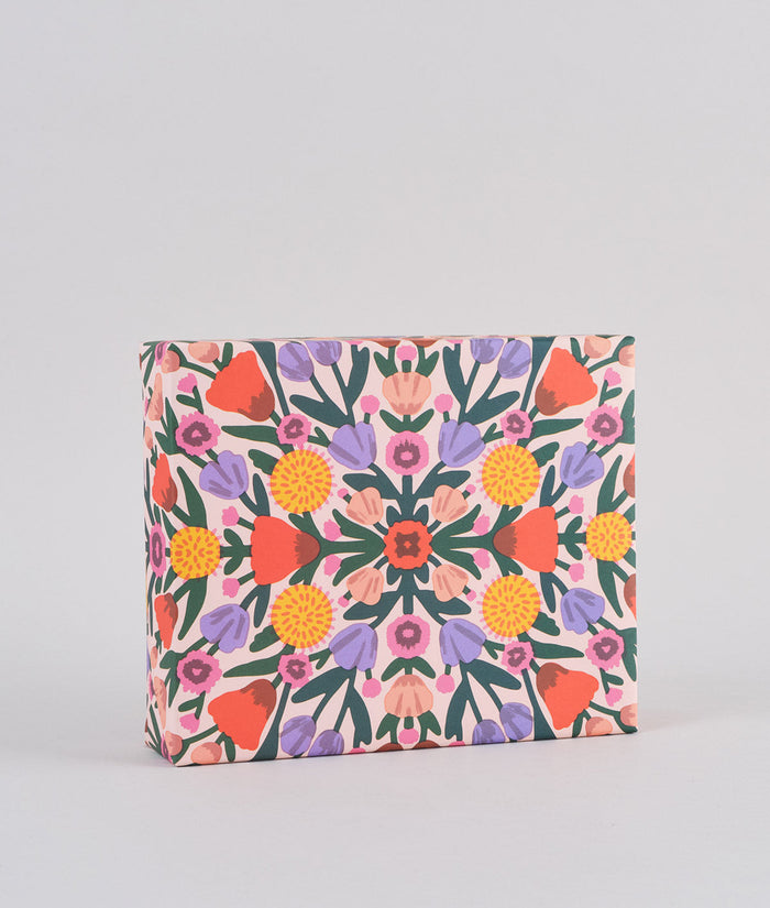 Floral Reflection Wrapping Paper