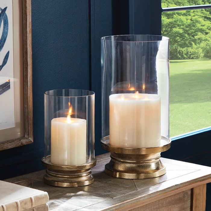 FLORENCE FOOTED HURRICANE SMALL Villa Decor & Design