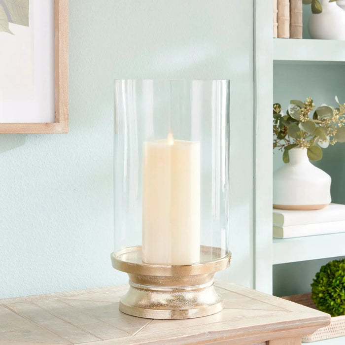 FLORENCE FOOTED HURRICANE LARGE Villa Decor & Design