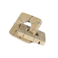 Gemini Marble Accessory | Travertine Kintsugi Inspired Sculpture - Villa Decor & Design