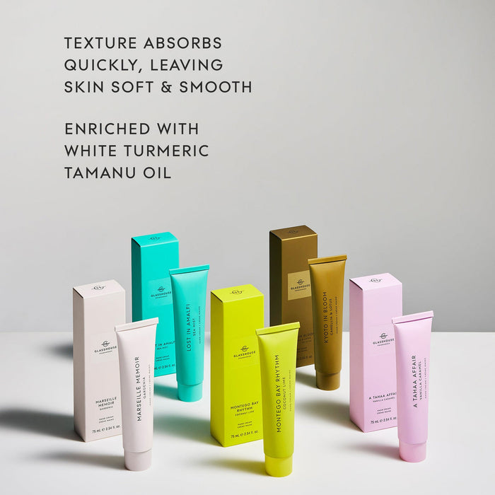 Glasshouse Fragrances Lost in Amalfi Hand Cream detail