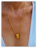Gold-Tone Pineapple Dude Chain | Tropical Design Jewelry
