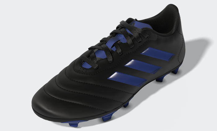 Goletto VIII Firm Ground Soccer Cleats | Core Black / Royal Blue | Kid's Unisex