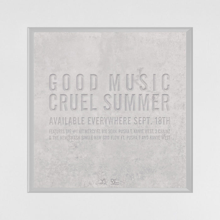 Good Music 2012 Cruel Summer Promo By Virgil Abloh