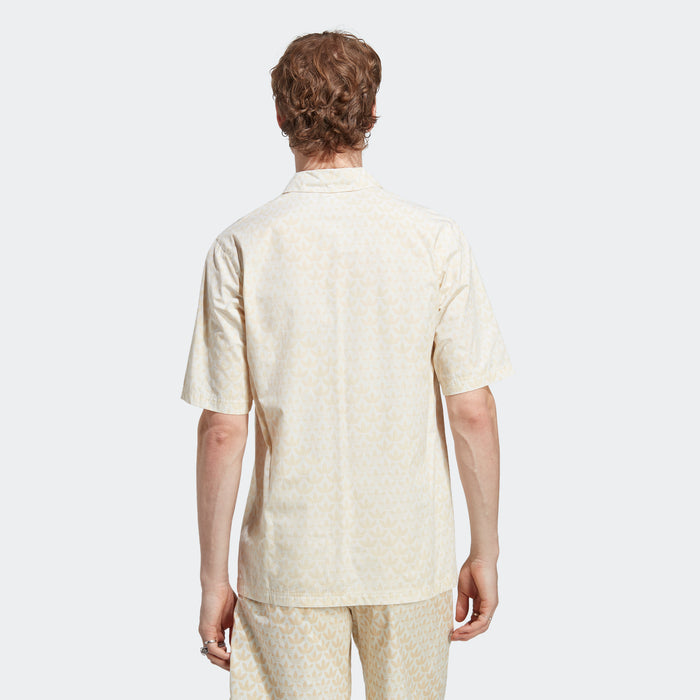 adidas Graphics Monogram Allover Print Shirt | Sand Strata | Men's