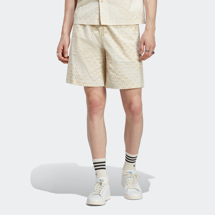adidas Graphics Monogram Allover Print Shorts | Sand Strata | Men's