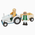 Great Little Trading Co. – Wooden Tractor Toy & Farmers Set