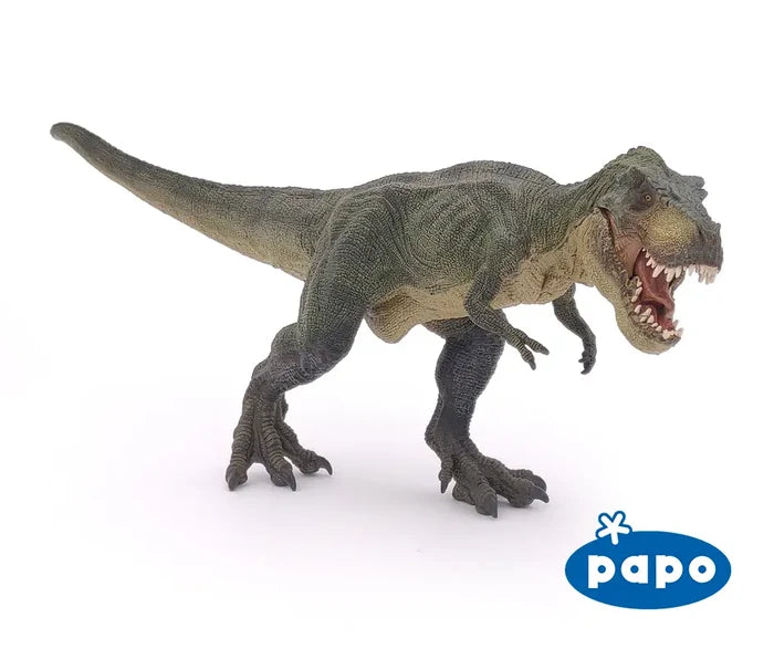 Green Running T-Rex