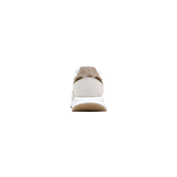 Guess Beige Polyethylene Athletic Sneakers