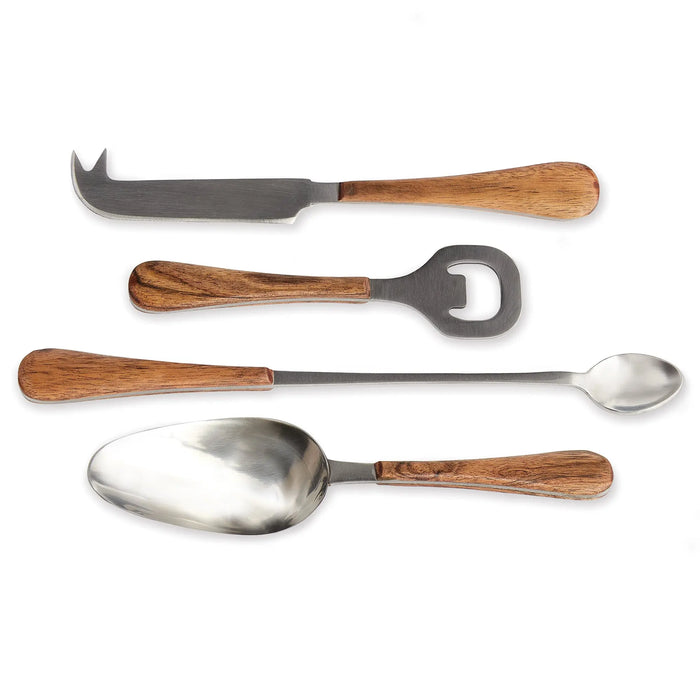 HAISLEY COCKTAIL ACCESSORIES, SET OF 4 Villa Decor & Design