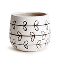 MILLIE HAND-PAINTED POT SMALL Villa Decor & Design