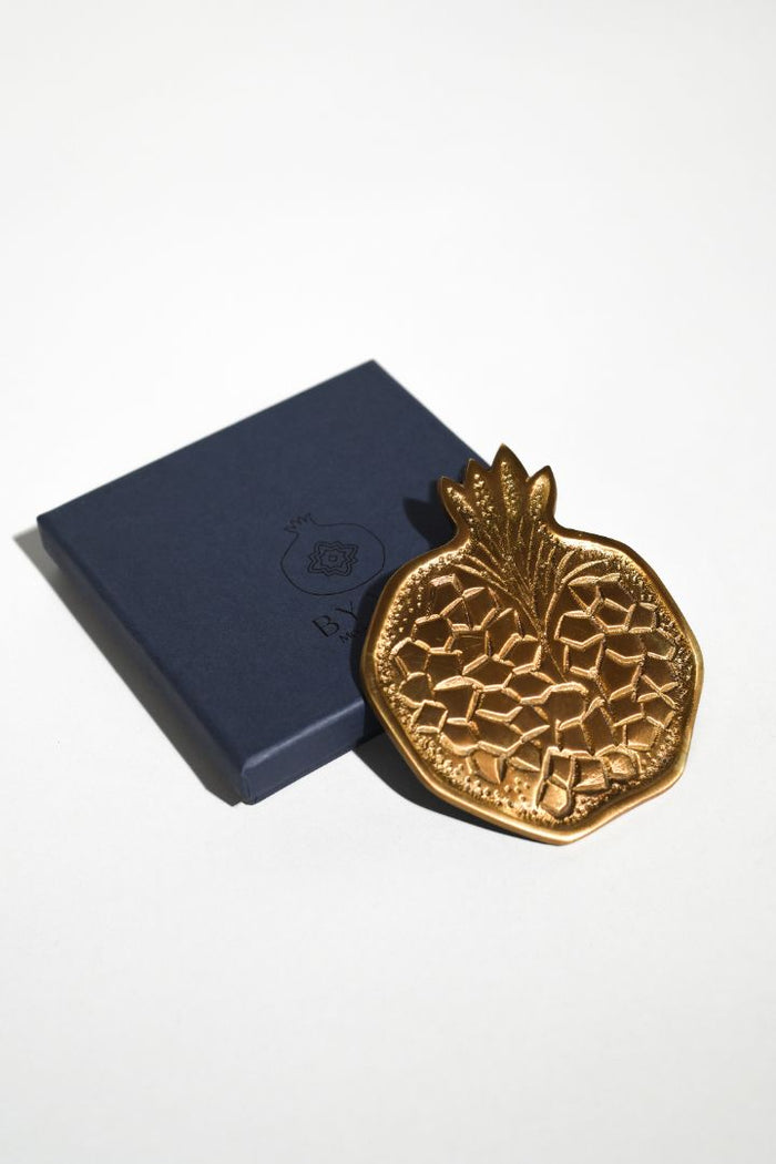 Handcrafted Brass Coasters (Set of 4) - Luxury Drink Coasters for Table