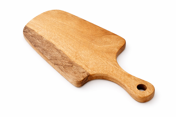 Handcrafted Mango Wood Chopping Board – Sleek, Durable, and Multifunctional