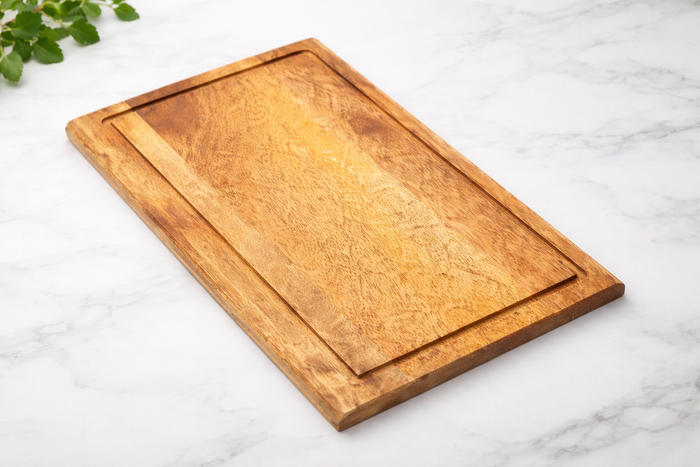 Handcrafted Wooden Chopping Board for Cooking & Prep
