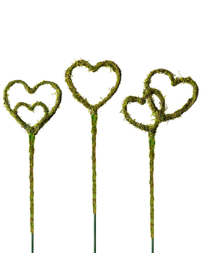 Heart Shaped Moss Pick