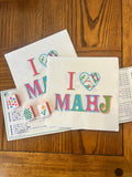 I Love Mahjong Cocktail/Luncheon Napkin - 50 ct