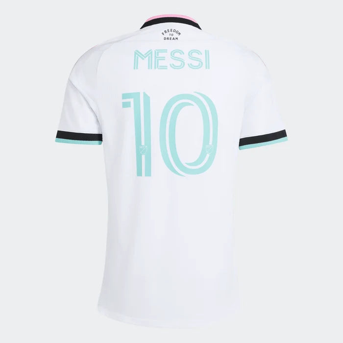 Inter Miami CF 2026 Third Authentic Jersey Messi | White-Pink | Men's