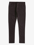 Jean Quiksilver Super Skinny Niño Negro - Indy