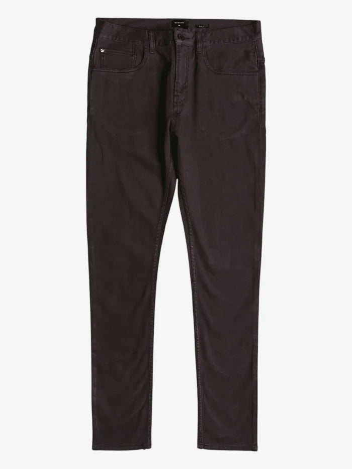Jean Quiksilver Super Skinny Niño Negro - Indy