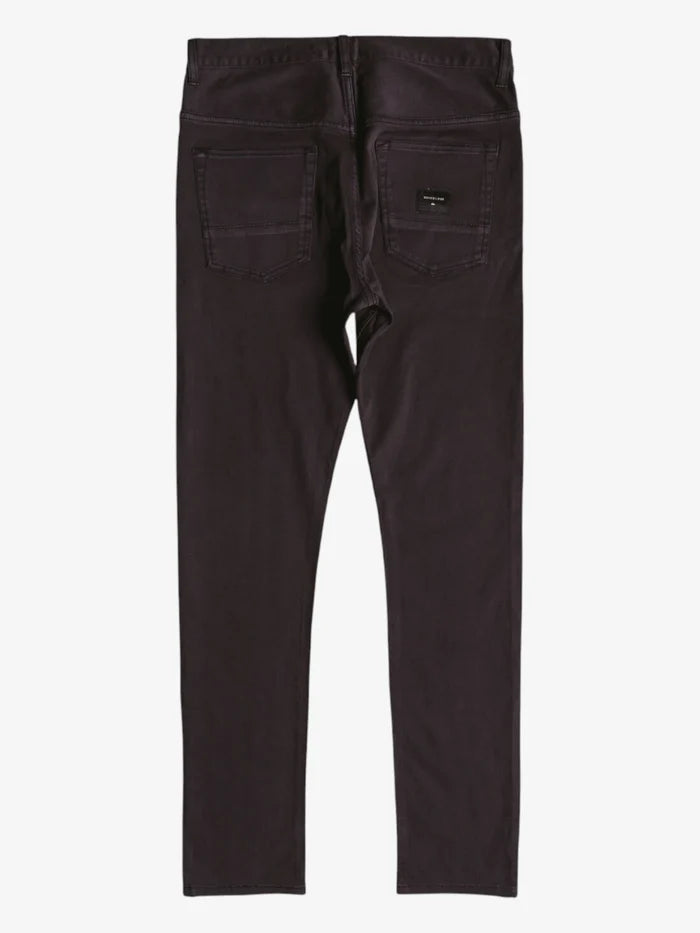 Jean Quiksilver Super Skinny Niño Negro - Indy