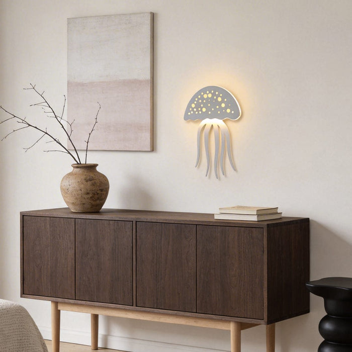 Jellyfish LED Wall Sconce Metal Acrylic 10W 3000K/6000K Modern Decorative Ambient Indoor | NordaLight