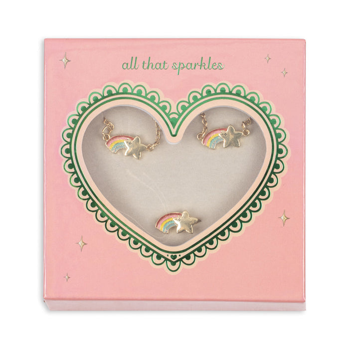 Konges Slojd - Jewellery Set - Rainbow Star