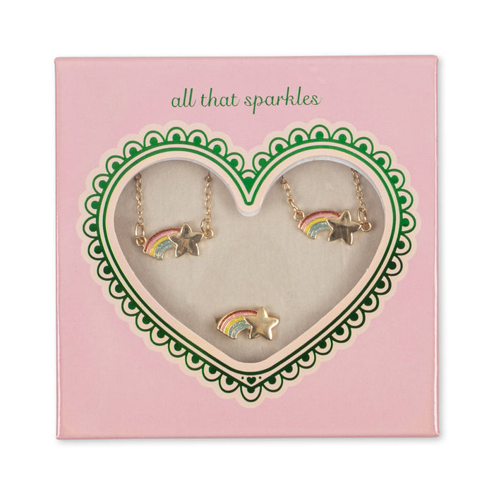 Konges Slojd - Jewellery Set - Rainbow Star