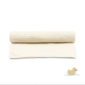 Konges Slojd – Fanga Fontana - Venti Pointelle Blanket GOTS – Antique White