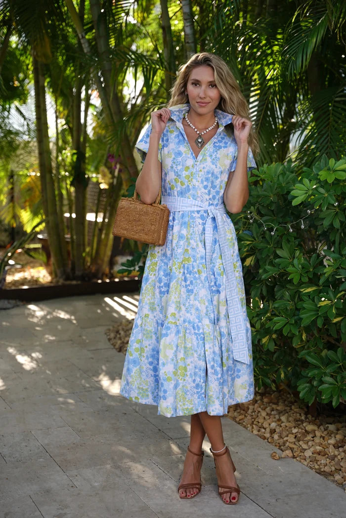 Kristina Dress Brazil Blue