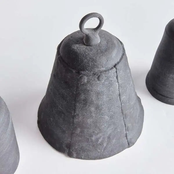 La Taverna Bells | Antique Brass Cast Aluminum Bells (Set of 3) - Villa Decor & Design