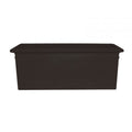 Curbside Large Rectangular Plastic Planter - 30.3 in x 12.3 in x 10.8 in - Black - Black,30.3 in x 12.3 in x 10.8 in