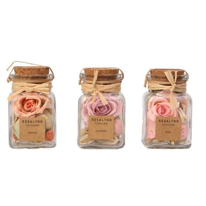 Lea Pastel Lilac Potpourri Set – Fusia, Lavender & Peach