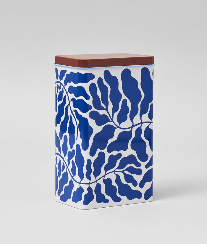 Leaves Coffee Tin