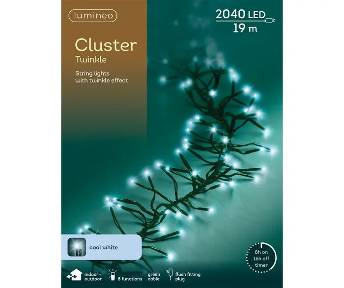 Led Cluster Lights - 2040 - Cool White