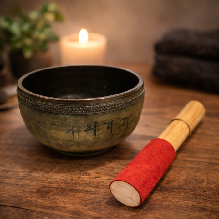 Lightweight Aluminium Singing Bowl for Mindfulness