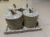 Luxury Shell & Resin Dry Fruit Box Set with Tray (Set of 4)